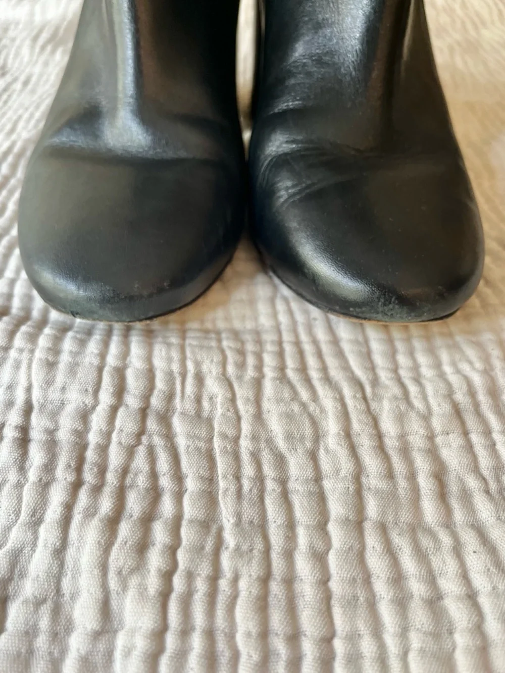 Tory Burch Black Gold Logo Turnlock Kira Boot Bootie